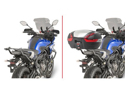 montážní sada pro horní kufr GIVI 2130FZ pro Yamaha MT-07 Tracer 700 (16-24), bez plotny, určeno pro Monolock i Monokey