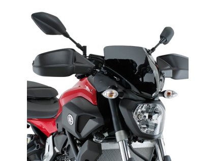 plexi kouřové GIVI A2118 včetně montážní sady Yamaha MT- 07 700 (14-17), vxš285x360mm