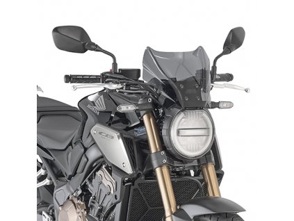 plexi kouřové GIVI 1173S univerzální, montáž pomocí montážních sad podle moto