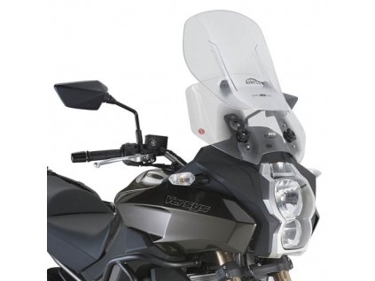 plexi čiré GIVI AF4105 Kawasaki Versys 1000 (12-16)/650 (15-21), vxš400-520x480 mm