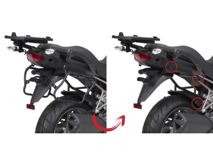 trubkový nosič GIVI PLXR4113 pro boční kufry V 35/V 37 Kawasaki Versys 1000 (15-16)