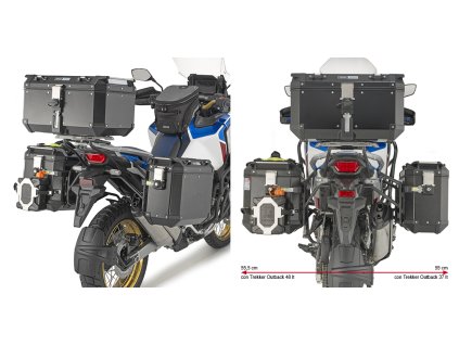 nosič bočních kufrů PL GIVI PLO1178CAM ONE-FIT pro Honda CRF 1100L Africa Twin Adv. Sports (20-)