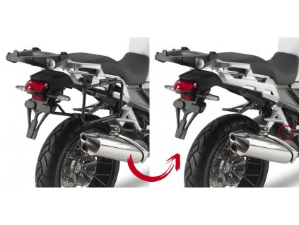 demontovatelný nosič bočních kufrů GIVI PLR1110 EASY FIT pro Honda Crosstourer 1200 (12-19)