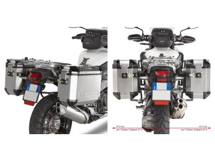 trubkový nosič GIVI PLR1110CAM pro hliníkové boční kufry TREKKER OUTBACK HONDA Crosstourer 1200 (12-19)