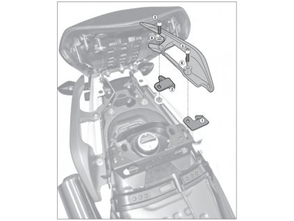 sada GIVI 1146KIT pro montáž PL a PLX 1146 bez 1146 FZ pro Honda NC 750 S/X (16-20)