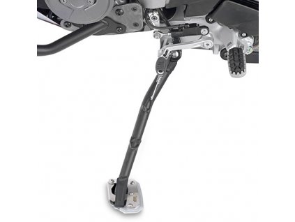 rozšíření bočního stojánku GIVI ES7413 pro Ducati Multistrada V4 1160 (21-23)/DesertX (22-), stříbné hliníkové