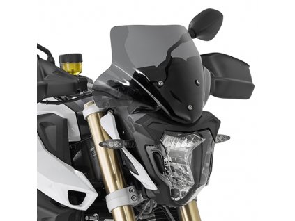 kouřové plexi GIVI A5118 včetně montážní sady BMW F 800 R (15-19), vxš285x360 mm