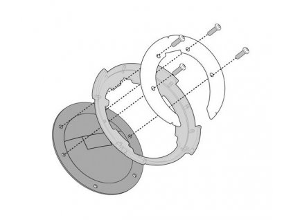 objímka pro uchycení tankvaků Tanklock KAPPA BF30K na Honda