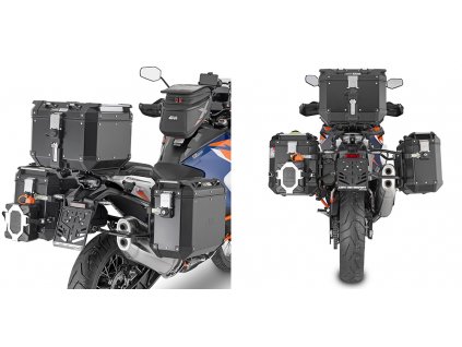 trubkový nosič GIVI PLO7713CAM PL ONE-FIT pro boční kufry OBKN pro KTM S. Adv. 1290 R/S (21-23)