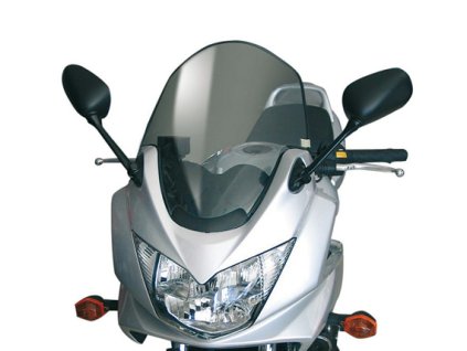 přední plexi zatmavené KAPPA KD262S 45,7 x 36,5 cm (VxŠ) SUZUKI GSF 1200 Bandit / Bandit S -6, SUZUKI GSF 1250 Bandit / Bandit S (07-11), SUZUKI GSF 650 Bandit / Bandit S / Bandit ABS (05-06)