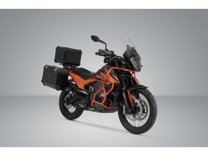 ochrana moto Adventure SW-MOTECH pro KTM 790 Adv./R (19-), 890 Adv./R (20-), oranžová