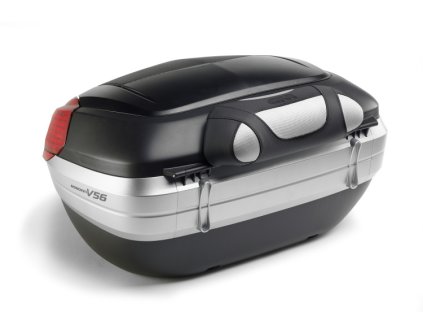 opěrka GIVI E111 pro kufr E 55 Maxia 3 a V 56 Maxia 4, černostříbrná s logem Maxia