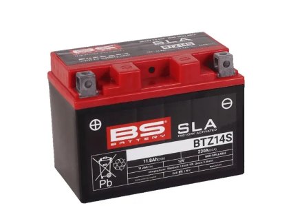 motocyklová baterie BS-BATTERY BTZ14S (YTZ14S) SLA