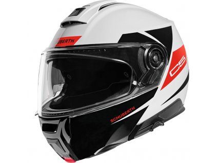 moto přilba SCHUBERTH C5 Eclipse Red/White