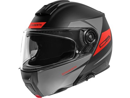 moto přilba SCHUBERTH C5 Eclipse Anthracite/Red