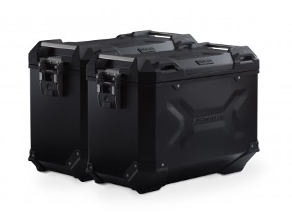 sada bočních kufrů s montáží SW-MOTECH TRAX ADV černé 45/45l pro BMW F650GS-(07) / G 650GS (11-)