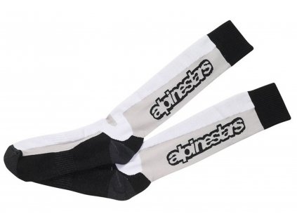 ponožky ALPINESTARS TOURING SUMMER Socks černé/šedé/bílé