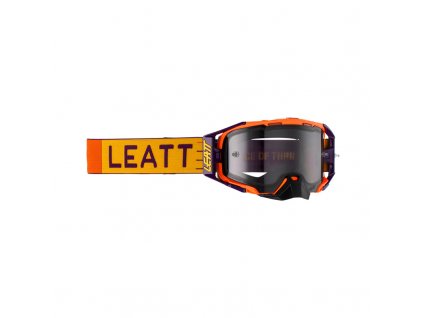 MX brýle LEATT Goggle Velocity 6.5 Indigo Light Grey 58%