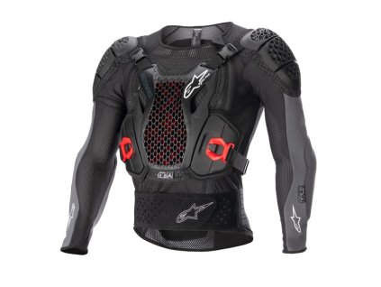 chránič těla ALPINESTARS BIONIC PLUS V2, černá/šedá/červená