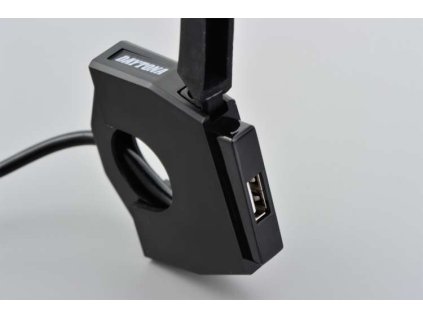 eng pl 89371 POWER SUPPLY USB SLIM 1X USB FOR MOTORCYCLE HANDLEBAR 10305 6