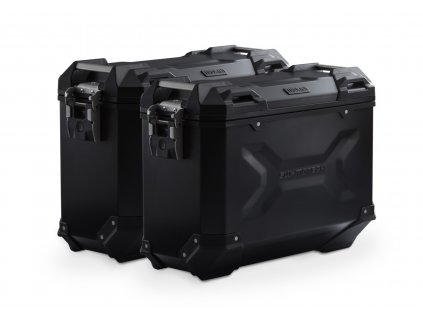sada bočních kufrů s montáží SW-MOTECH TRAX ADV černé 37/37l pro Ducati Multistrada 1260 (17-)