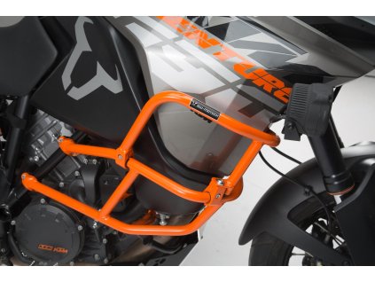 horní padací rám SW-MOTECH oranžový pro KTM 1290 S Adv. R (17-),/S (16-), 1090 Adv. (16-)