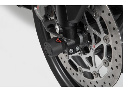 padací protektory na přední osu SW-MOTECH Triumph Explorer 1200 /11-/, Honda, Yamaha