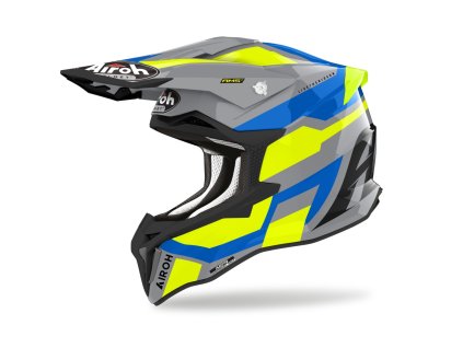 MX přilba AIROH STRYCKER Glam, žlutá