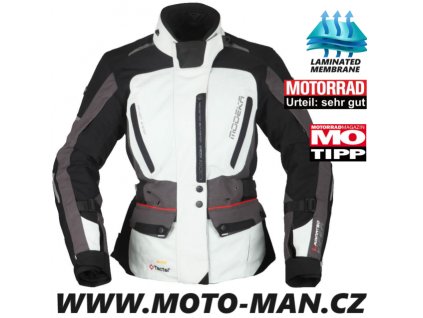 VIPER LT MODEKA , bunda na motorku nepromokavý dvouvrství laminát , bunda pro motorkářky , bunda pro adventure a turing motorky.