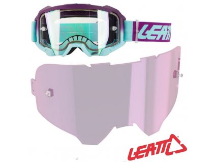 dvojite zrcadlove sklo leatt velocity lens iriz purple light dual 8019100070