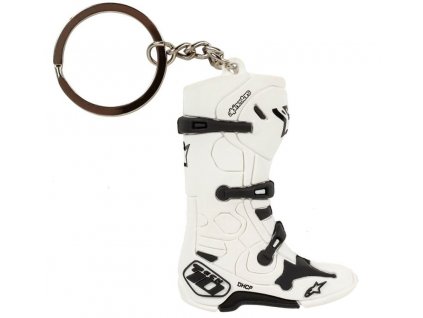 klíčenka Alpinestars Key chain Tech 10, White