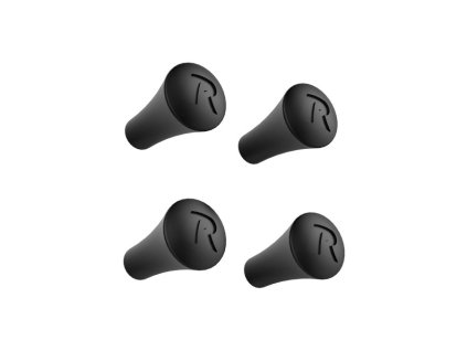 nahradni gumove koncovky pro drzaky x ggrip 4ks cerne ram mounts i414908