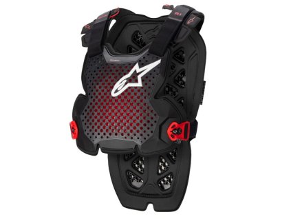chránič těla ALPINESTARS  A-1 PRO, černá antracit/červená