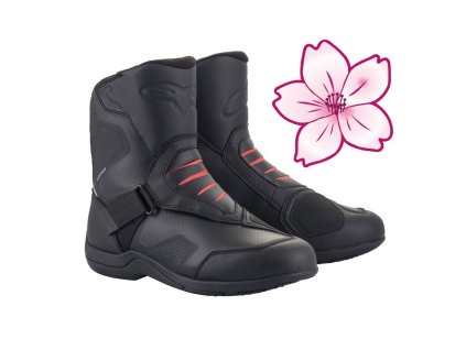 dámské moto boty ALPINESTARS RIDGE WATERPROOF, černá