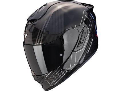 scorpion exo 1400 evo carbon reika black silver blue