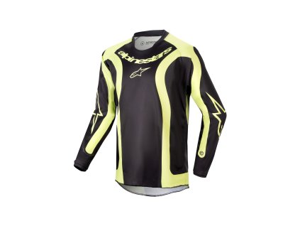 dres racer lurv alpinestars detsky cerna zluta fluo 2024 i607066