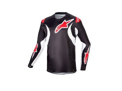 dres racer lucent alpinestars detsky cerna bila cervena 2024 i607056