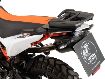 nosič horního kufru HEPCO&BECKER Easyrack pro originální nosič KTM černý pro KTM 890 Adventure/R/Rally (23-)