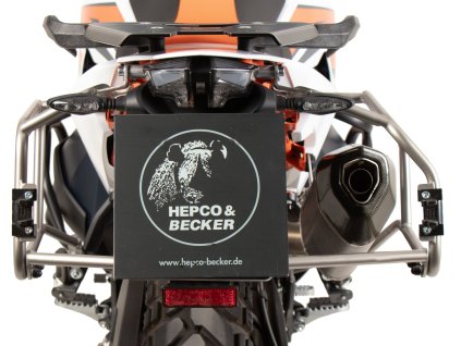 boční nosiče HEPCO&BECKER Cutout pro vyříznuté kufry Xplorer 40/37l pro KTM 890 Adventure/R/Rally (23-)