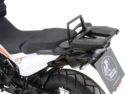 nosič horního kufru HEPCO&BECKER Alurack pro originální nosič KTM černý pro KTM 890 Adventure/R/Rally (21-22)