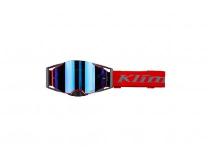 MX brýle KLIM Rage Off-Road Goggle, červené