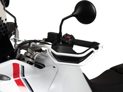 ochrana rukojetí HEPCO&BECKER bílé pro DUCATI DESERT X (2022-)