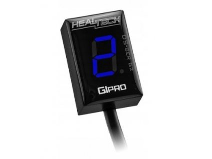 GPX - ukazatel zařazené rychlosti GIPRO modrý