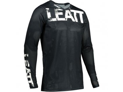 MX dres LEATT Jersey 4.5 X-Flow Black