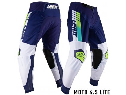 mx kalhoty leatt moto 4 5 pant blue 2023