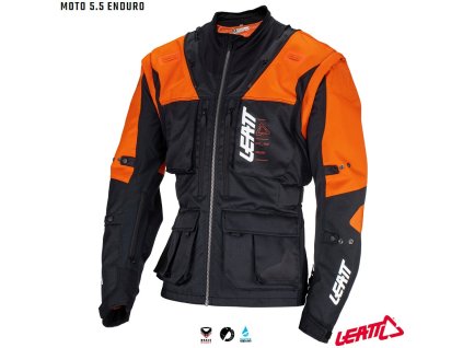 enduro bunda Leatt Moto 5.5 Enduro Jacket Orange