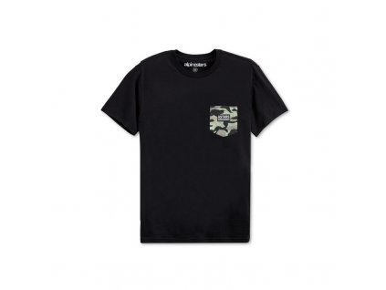 tričko Alpinestars T-Shirt Pocket, Camo Black