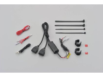 eng pl 80730 POWER SUPPLY 2X USB FOR MOTORCYCLE HANDLEBAR 17891 3
