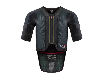 airbagova vesta tech air 7x system alpinestars cerna cervena 2024 i626016