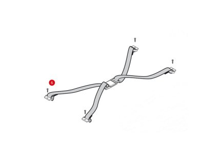 Z285 vnitřní elastický popruh do kufrů GIVI E 360, E 50, E 55 Maxia, E 41 Keyless